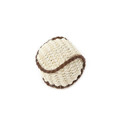 PAWS ASIA Manufacturers Eco Friendly Sisal Woven Plush Durable Interactive Tease Cat Toy Ball Nip Dog