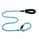 PAWS ASIA Suppliers 2 in 1 Nylon Reflective Training Strong Heavy Duty Dog Collar And Leash