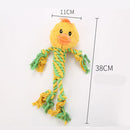 PAWS ASIA Wholesale Hot Sale Eco Cotton Interactive Plush Durable Pet Dog Chew Toys Rope