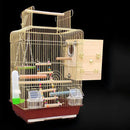 PAWS ASIA Chinese Manufacturer Hot Sale Metal Luxury Hanging Breeding Cage Love Birds With Plastic Trays