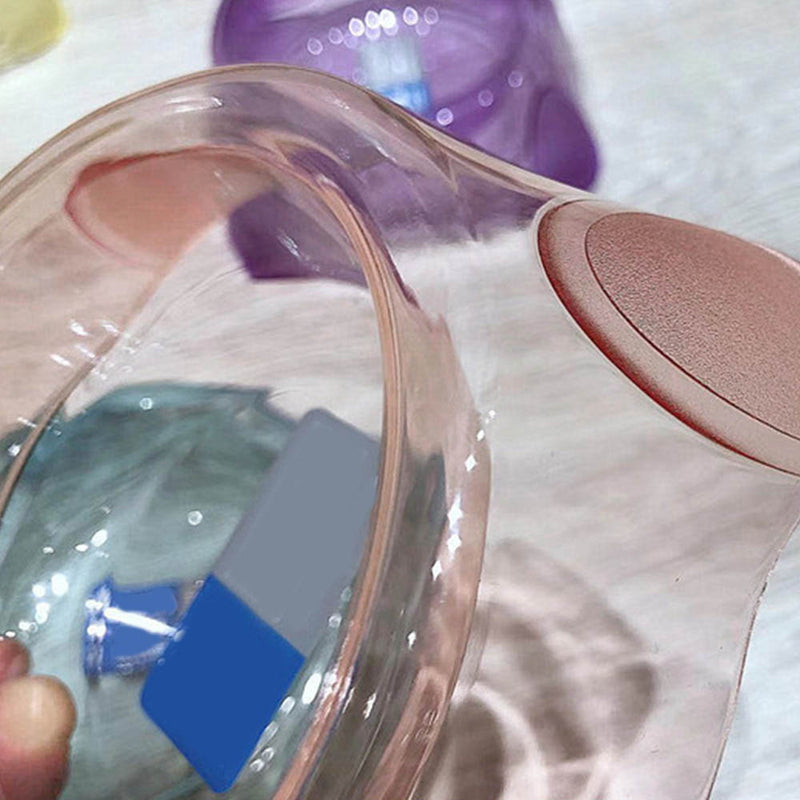 PAWS ASIA Manufacturers Plastic Raised Feed Water And Food Transparent Cat Bowl Dog