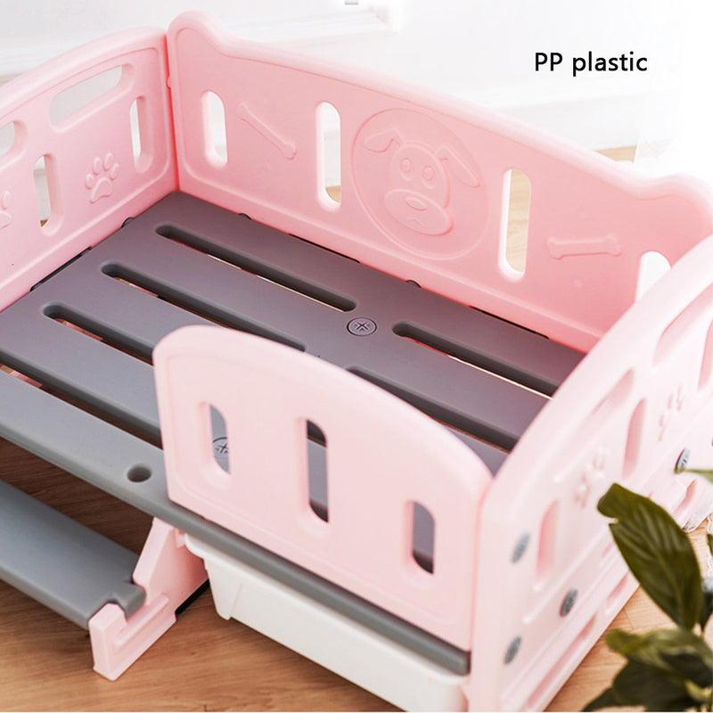 PAWS ASIA Wholesale Luxury Cute Waterproof Plastic Detachable Pet Sleeping Dog Bed With Stairs