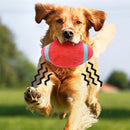 PAWS ASIA Manufacturer Rugby Chew Non Toxic Fluffy Tug Leak Food Vocal Electric Dog Toy