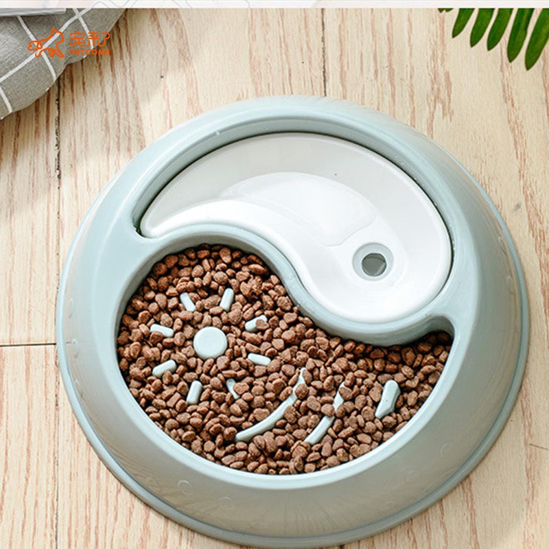PAWS ASIA Suppliers Low Moq Unique Slow Feeder Toxin Free Plastic Dog Bowl