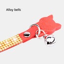 PAWS ASIA Wholesale Pet Accessories Breakaway Luxury Rhinestone Dog Cat Collar With Bells