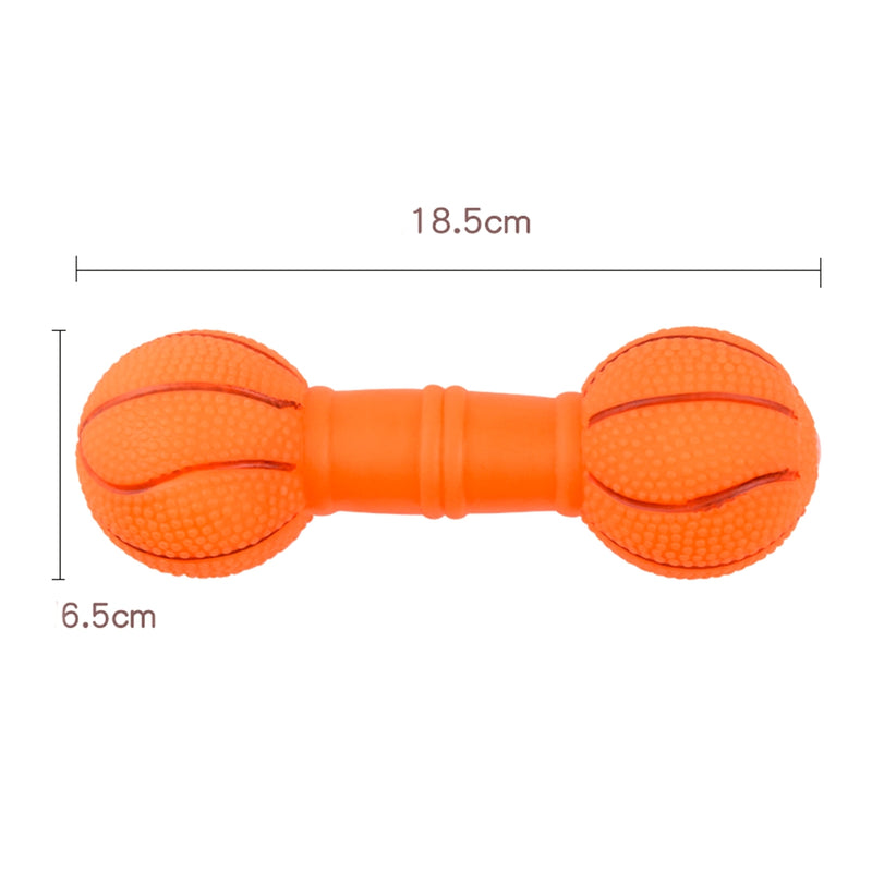 PAWS ASIA Wish Hot New Pet Teeth Cleaning Resistant Squeeze Chewing Dog Toy