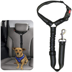 PAWS ASIA Wholesale Multi Use Reflective Elasticity Long Safety Unique Car Dog Leash