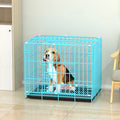 PAWS ASIA Wholesale High Quality Foldable Stackable Heavy Duty Large Dog Cage Metal Kennels With Plastic Tray