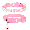 PAWS ASIA Wholesale Pet Accessories Breakaway Luxury Rhinestone Dog Cat Collar With Bells