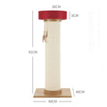 PAWS ASIA Manufacturers Sisal European Style Climbing Frame Cat Scratching Post With Feather9