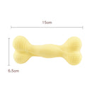 PAWS ASIA Manufacturers Dropshipping Eco Friendly Milk Flavor Chewing Bone Shape TPR Dog Toy