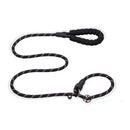 PAWS ASIA Suppliers 2 in 1 Nylon Reflective Training Strong Heavy Duty Dog Collar And Leash