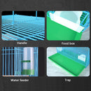 PAWS ASIA Chinese Factory Wholesale Cheap Commercial Indoor Large Breeding Rabbit Cage Aviary With Tray