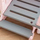 PAWS ASIA Wholesale Luxury Cute Waterproof Plastic Detachable Pet Sleeping Dog Bed With Stairs