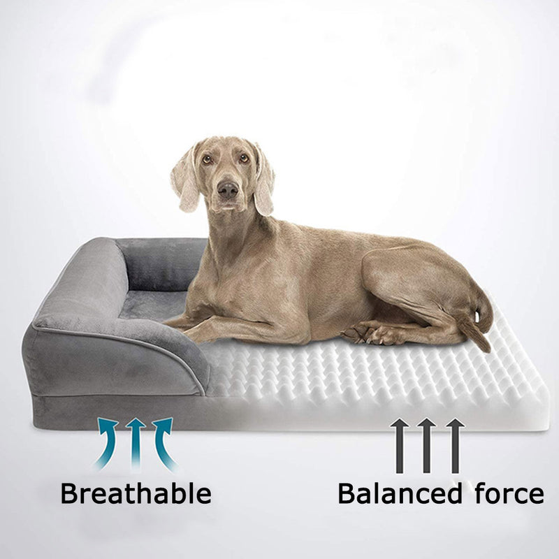 PAWS ASIA Manufacturers High Quality Luxury Orthopedic Washable Elevated Modern Dog Sofa Bed