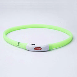PAWS ASIA Factory Customized Novel Shiny Printed Rechargeable Cat Neck Collar Dog