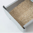 PAWS ASIA Suppliers Multifunctional Expandable Enclosed Large Drawer Type Cat Litter Box With Scratcher