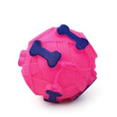 PAWS ASIA Custom Dog Treat Toy Eco Friendly Vinyl Feeder Leak Food Ball Toys Pet