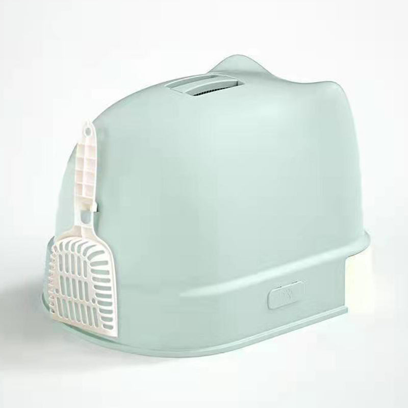 PAWS ASIA Suppliers New Design Eco Friendly Full Enclosed Pet Toilet Box Cat Litter Box With Drawer