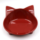 PAWS ASIA Manufacturers Multi Color Modern Cute Shape Non Slip Melamine Cat Bowl Dog