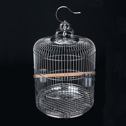 PAWS ASIA Manufacturers Stainless Steel Wire Luxury Round Decorative Hanging Small Bird Cage House