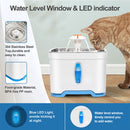 PAWS ASIA Wholesale Popular Small Automatic Multiple Pet Feeder Water Dispenser