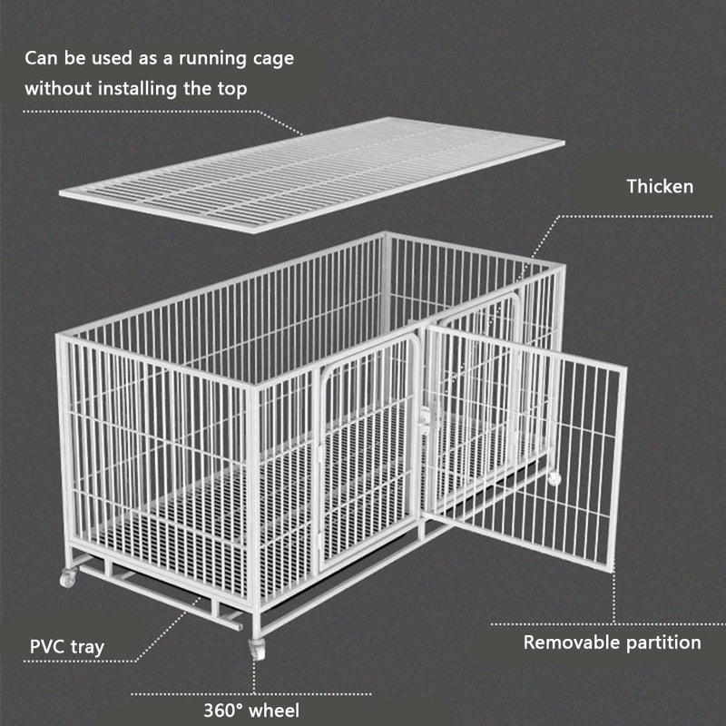 PAWS ASIA China Manufacturers Galvanized Steel Pipe Enclosures Large Commercial Pet Breeding Cat Cage 3 Layer