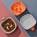 PAWS ASIA Factory Direct Sale Travel Anti Choking Slow Eating Hanging Pet Bowl Dog Cat