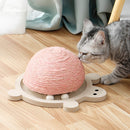 PAWS ASIA Manufacturers New Design Sisal Cute Happy Turntable Cat Toy Kittens Play