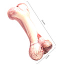 PAWS ASIA Ebay Best Sell Rubber Interesting Simulation Bone Look Real Chicken Nosework Squeaky Dog Toys