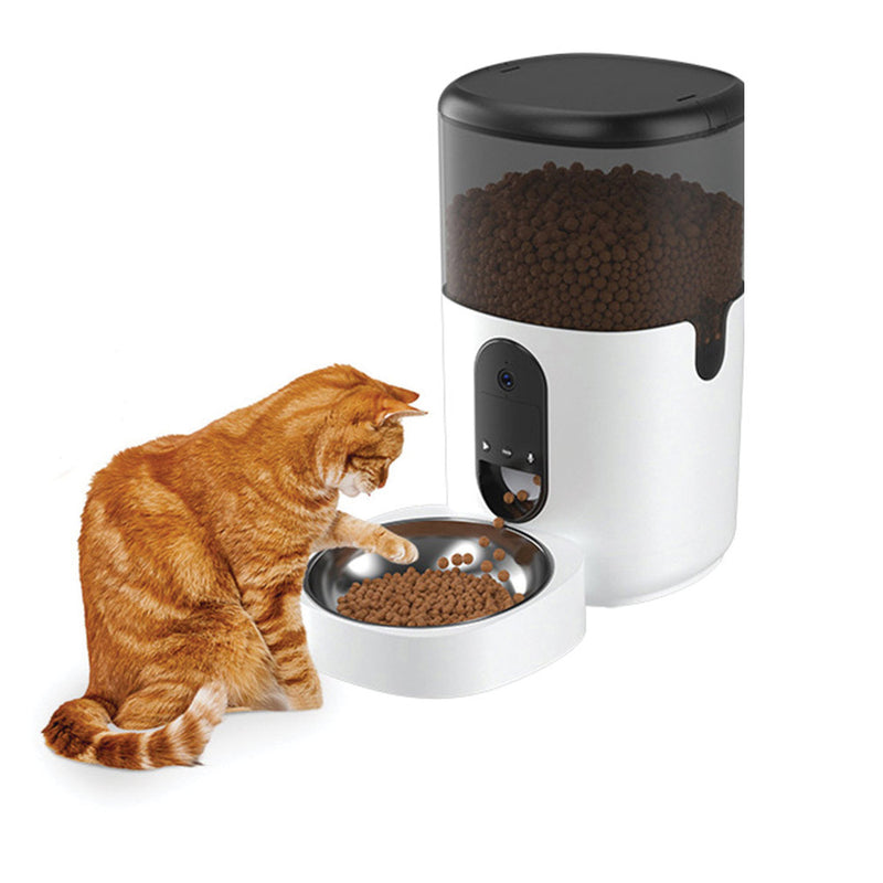 PAWS ASIA Amazon Hot Sale Eco TPC Plastic Automatic Smart Wifi Pet Feeder Cat Dog 4L 6L9