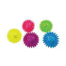 PAWS ASIA Amazon New Rubber Squeaky Glow  Exercise Interactive Thorn Pet Toys Ball Dog