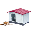 PAWS ASIA Factory European Style Cheap Outdoor Plastic Medium Kennels Small Dog House