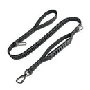 PAWS ASIA Factory Luxury Reflective Elastic Retractable Training Dog Leash With Pet Car Seat Belt Buckle