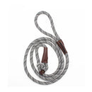 PAWS ASIA Factory White Luxury Durable Personalized Fancy Stripe Pet Dog Leash Thick Rope