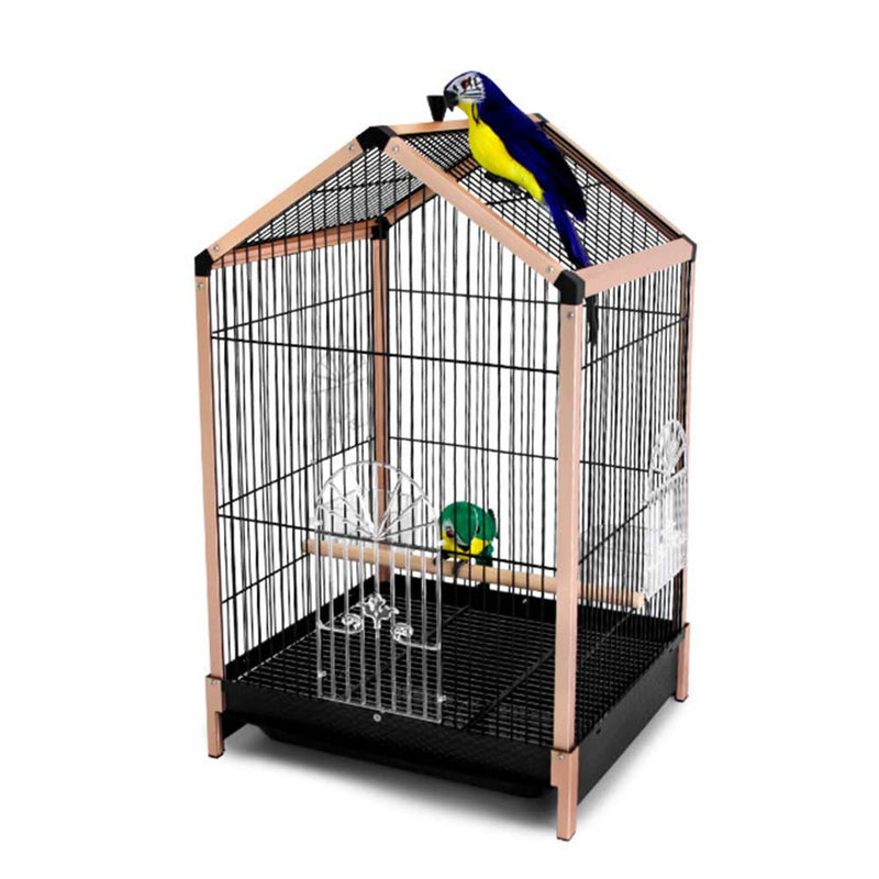 PAWS ASIA Factory Wholesale European Style Luxury Aluminium Finches Vintage Bird Cage With Tray