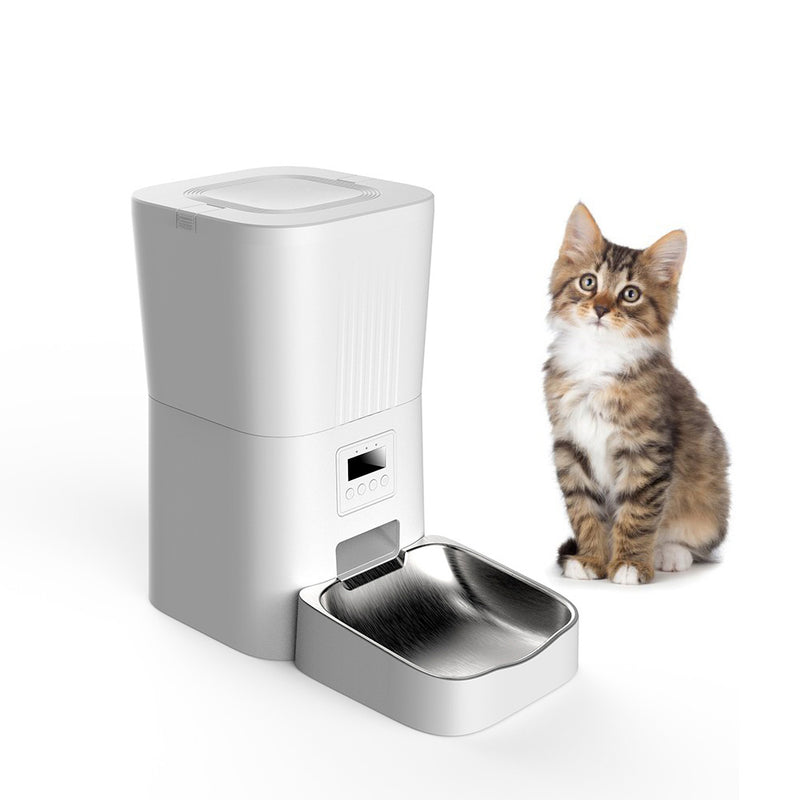 PAWS ASIA Factory Wifi App Phone Control Timing Interactive Video Smart Pet Feeder With Voice 4L