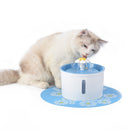 PAWS ASIA Manufacturer High Quality Automatic Pet Food Feeder Drinking Fountain With Non Slip Mats