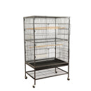 PAWS ASIA Manufacturers Easy Clean Double Layer Large Parrots Big Bird Cage With Tray And Wheel