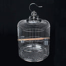 PAWS ASIA Manufacturers Stainless Steel Wire Luxury Round Decorative Hanging Small Bird Cage House