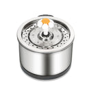 PAWS ASIA Supplier Cat Flower 2.5L Flower Stainless Steel Pet Dog Feeder Automatic