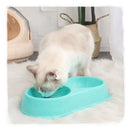 PAWS ASIA Suppliers Dropshipping Cheap Anti Over Dual Purpose Cute Round Pet Feeding Bowls For Cat Dog