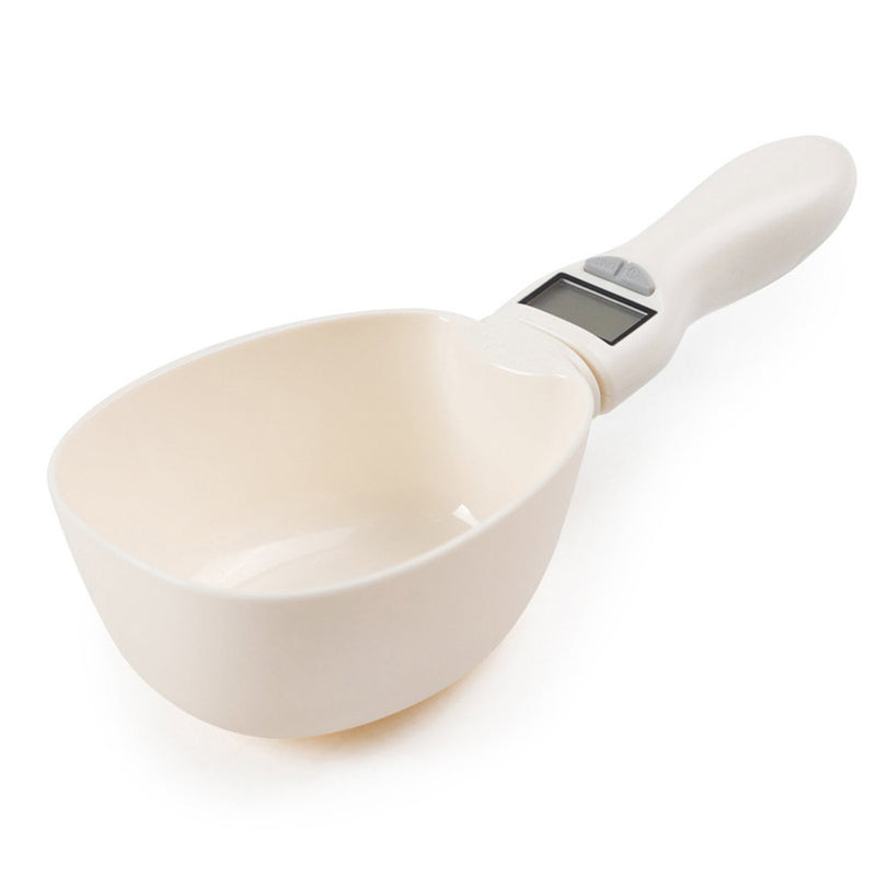 PAWS ASIA Suppliers Dropshipping Hot Sale Smart Digital  Quantitative Scale Pet Dog Food Weighning Spoon Cat