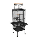 PAWS ASIA Suppliers Luxury Large Bird Cage Play Top With Tray And Wheels