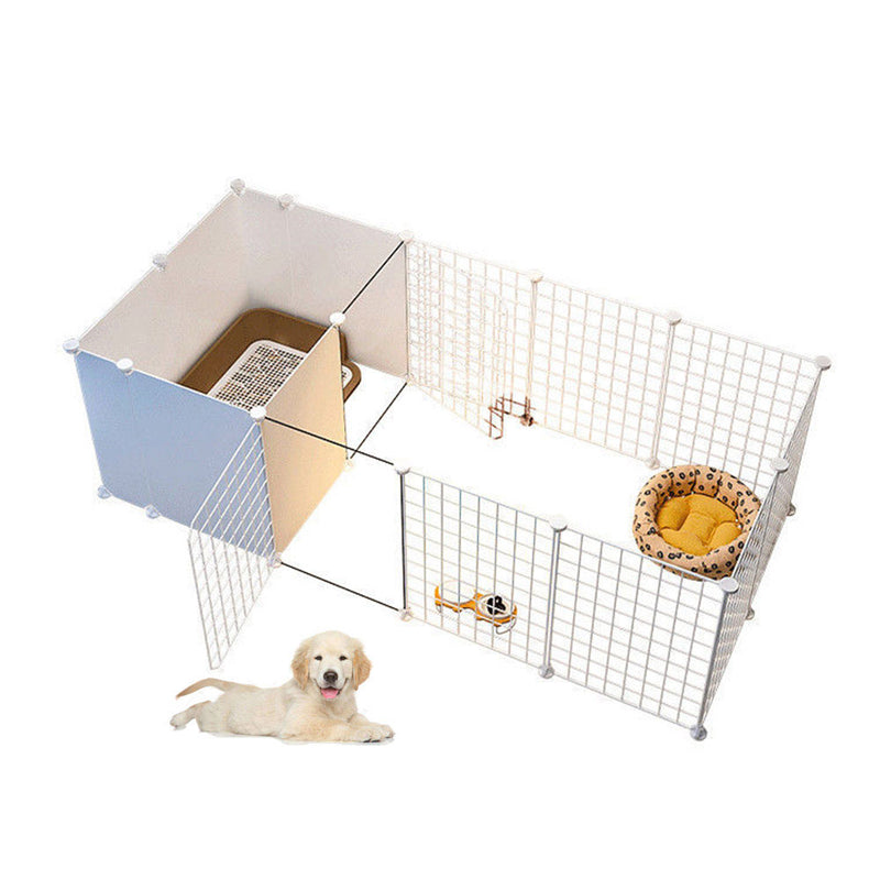 PAWS ASIA Suppliers Metal Small Freely Combined Dog Fence For Pet Isolation Cat Barrier Kennel