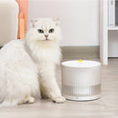 PAWS ASIA Suppliers New Hot Round Automatic Pet Feeder Water Dispenser For Dog Cat Drinking