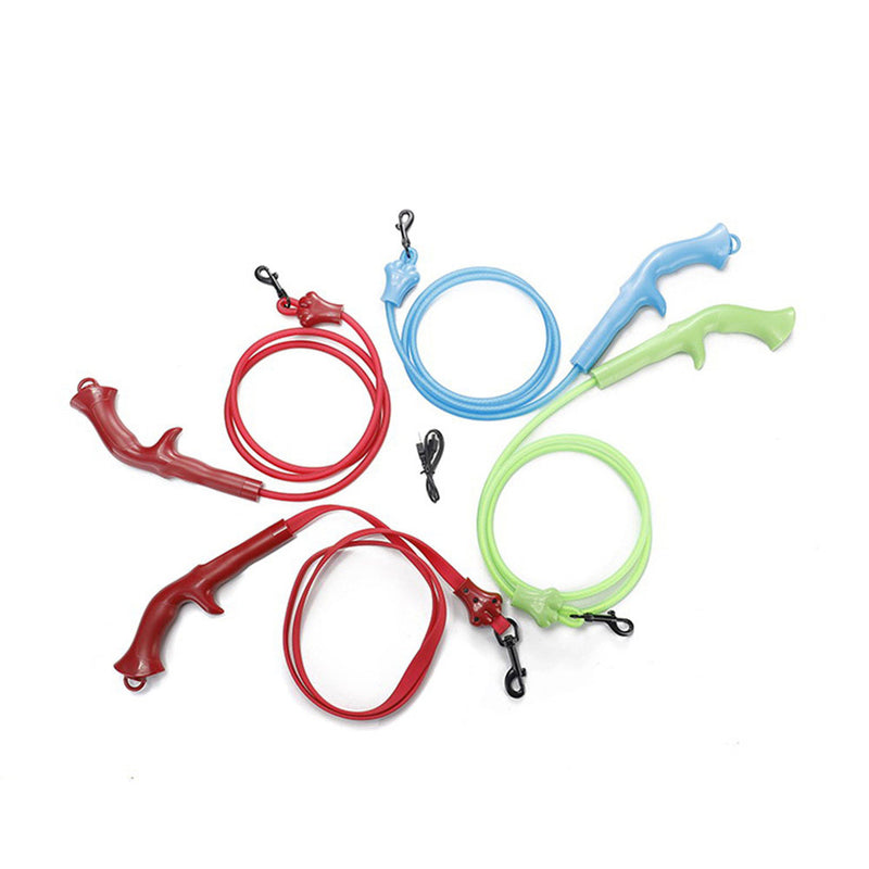 PAWS ASIA Suppliers New Style Fashion Plastic Portable Long Light Dog Leash Rope