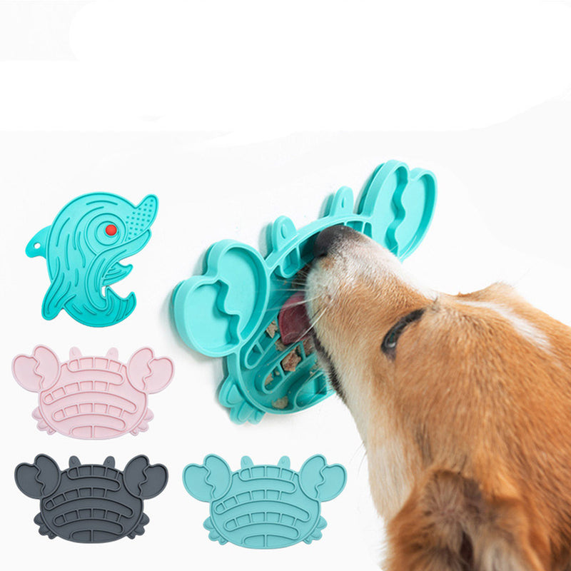 PAWS ASIA Suppliers Silicone Slow Feeder Bath Distraction Dog Lick Pad  Funny Distraction Grooming Mat