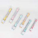 PAWS ASIA Wholesale Bulk Eco Friendly Suede Unique Reflective Stylish Heavy Duty Dog Collar