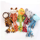 PAWS ASIA Wholesale Hot Sale Eco Cotton Interactive Plush Durable Pet Dog Chew Toys Rope